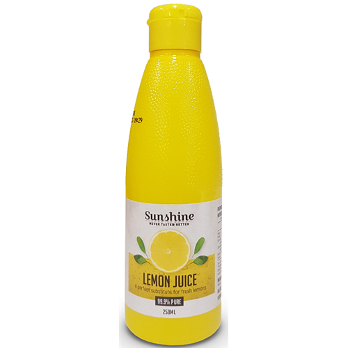 1001610 - Sunshine Lemon Juice 250ml